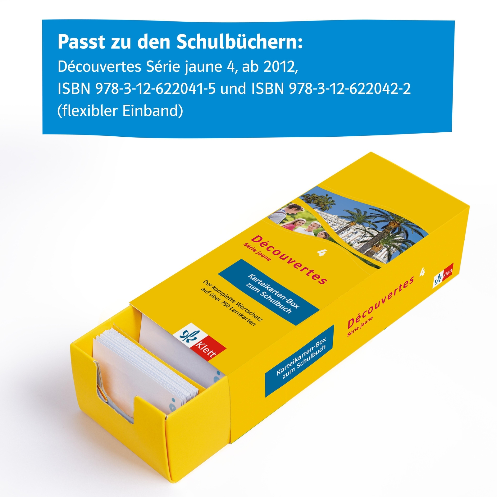 Thumbnail - Découvertes Série Jaune 4. Vokabel-lernbox Zum Schulbuch | Box |