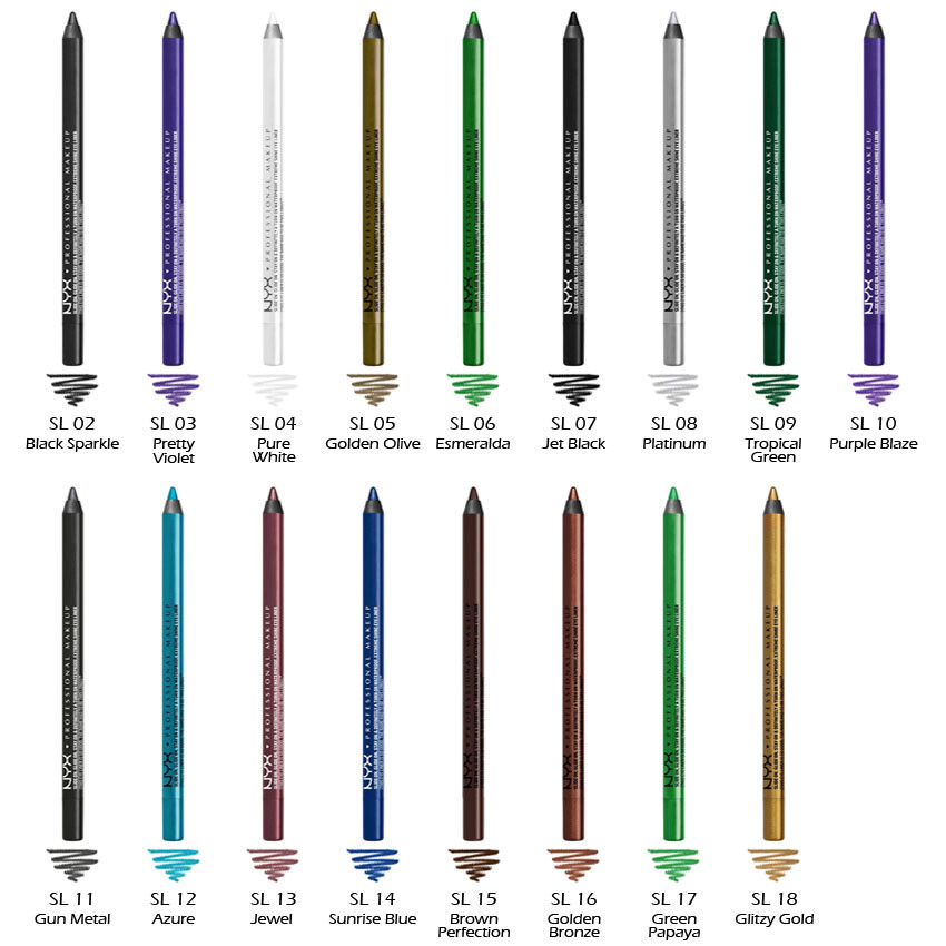 1 NYX Slide On Pencil Waterproof Eyeliner 