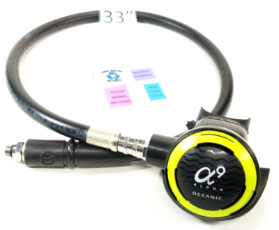 Oceanic Alpha 9 Octo, Octopus 2. Stufe Regler Tauchen Gelb #4013