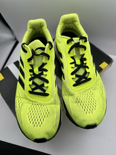 ADIDAS Sonic Drive Response Boost W 8 1/2 Solar Yellow Volt Ultra Black BB2962 - Picture 6 of 16