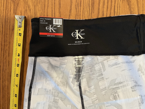 Girls Youth Biker Shorts NWT Calvin Klein X-SMALL W-22" Inseam 7" NYLON/SPANDEX - Picture 5 of 11