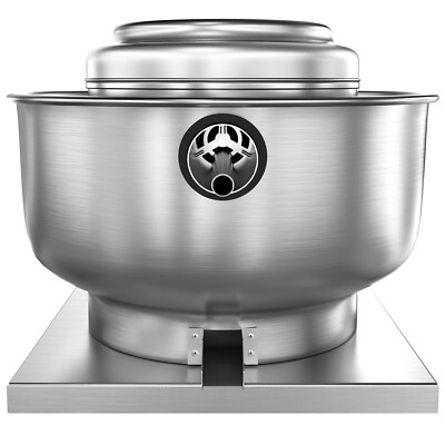 Upblast Exhaust Hood Roof Exhaust Fan For Restaurant Food Truck 800CFM 1/6HP