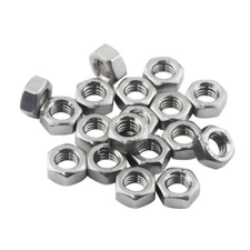M4/ M6 / M8  Metric 304 Stainless Steel  DIN934 Hex Nuts  Machine Screw Nut