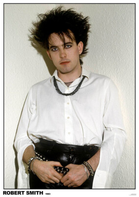 Poster The CURE - Robert Smith - White Shirt 1983  ca60x85cm NEU 15674