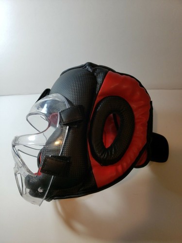 Bushido Protect Head Gear Visor Martial Arts MMA Boxing - Size M - Picture 8 of 8