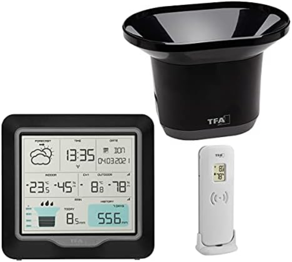 TFA Dostmann Rain Pro 35.1160.01: Qualità Tedesca al Miglior Prezzo