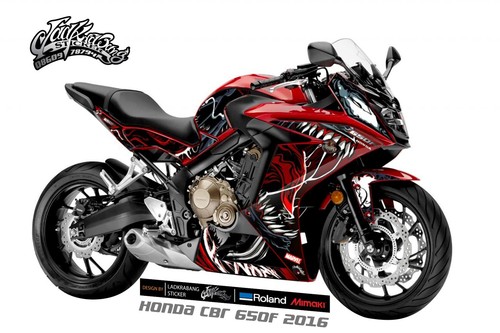 Graphics Decal Kit Wrap Compatible with Honda CBR 650F 2015-2018 / Venom - Picture 1 of 5