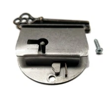 Half Mortise Drawer or Right Hand Door Lock - Antique Style Drop in Lock