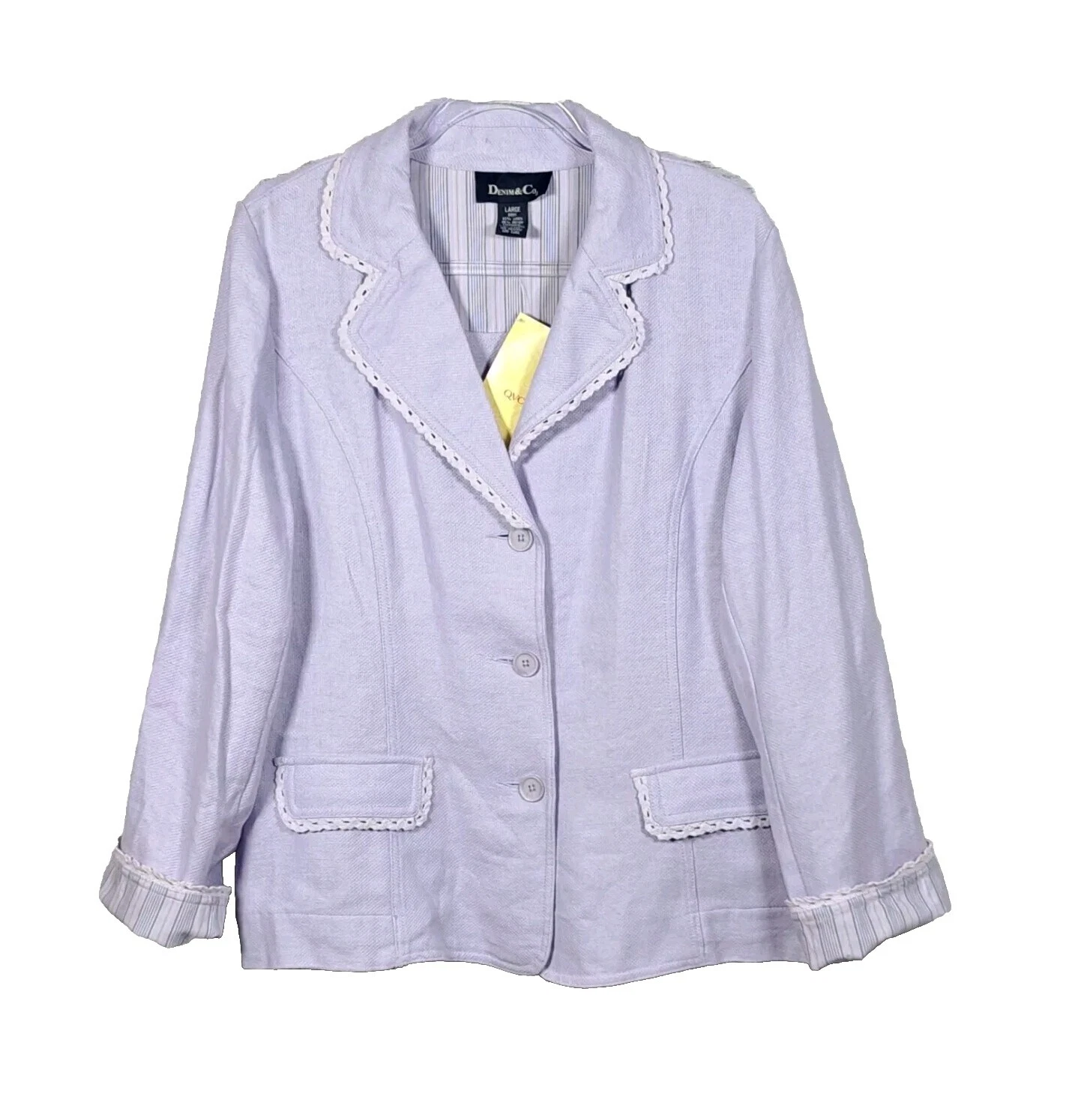 Sólido Denim & Co. abrigos, chaquetas y chalecos para Mujeres