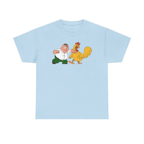 Lustiges Peter Griffin Hühnerkampf T-Shirt, Family Guy Cartoon T-Shirt, Unisex - Bild 34 von 49