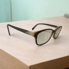 Womens Furla Tate Pink and Gray Eyeglasses Frames