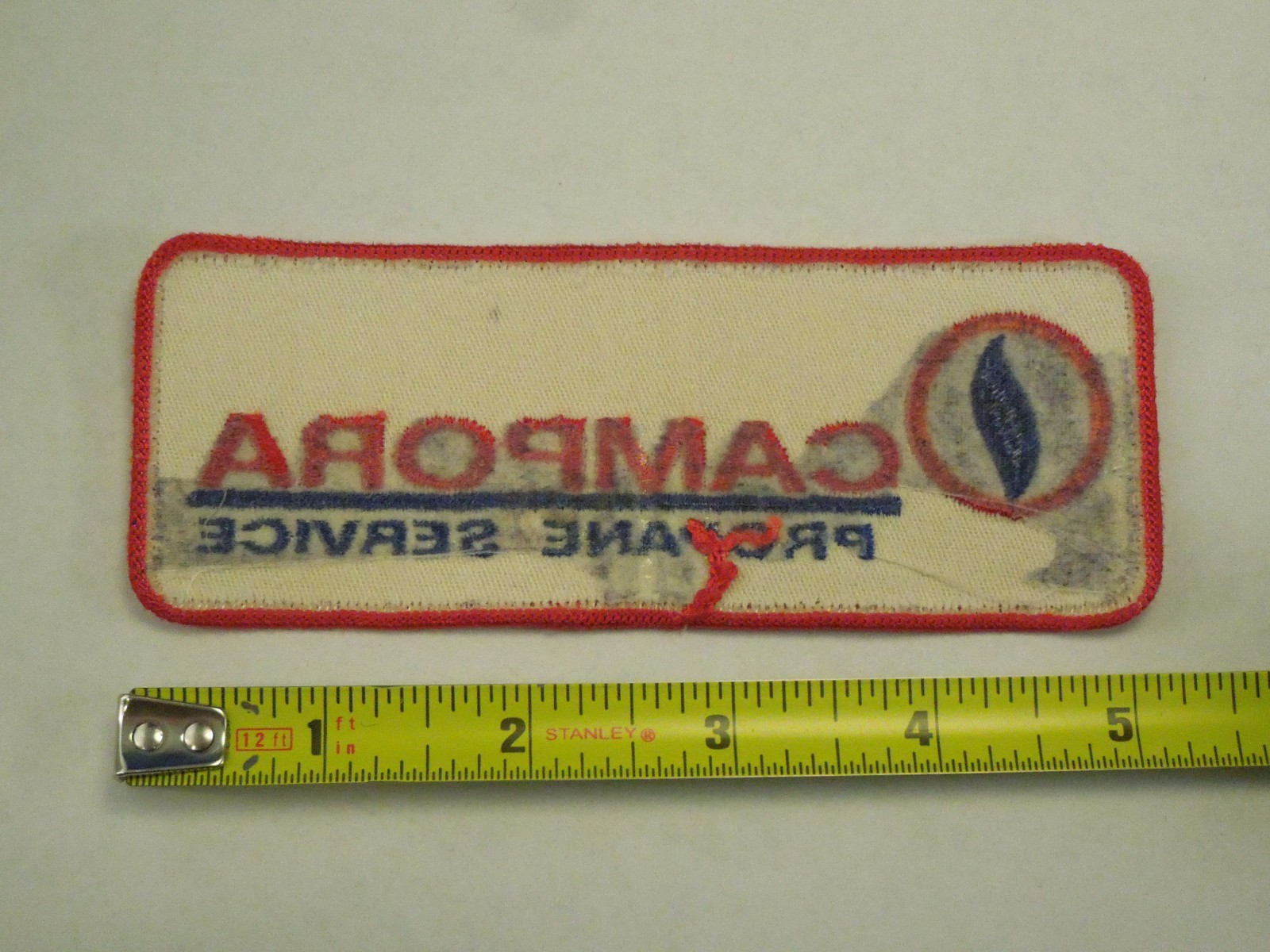 Vintage Campora Propane Service Advertising Embroidered Sew On Patch eBay