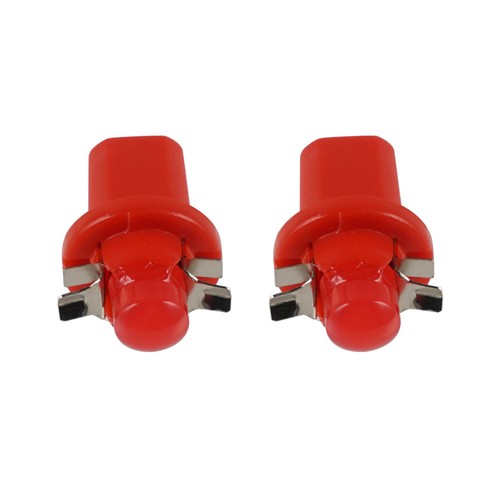 10 piezas T5 B8.5D Rojo LED Velocímetro Medidor Tablero Medidor Panel de Instrumentos Bombillas - Imagen 6 de 8