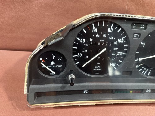 BMW E30 325e M3 318I 320I 325I Instrument Cluster Speedometer MPH OEM 318K Miles - Picture 3 of 6