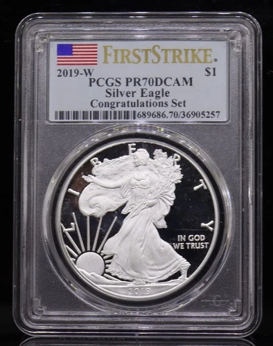 2019-W American Eagle PCGS PR70 DCAM