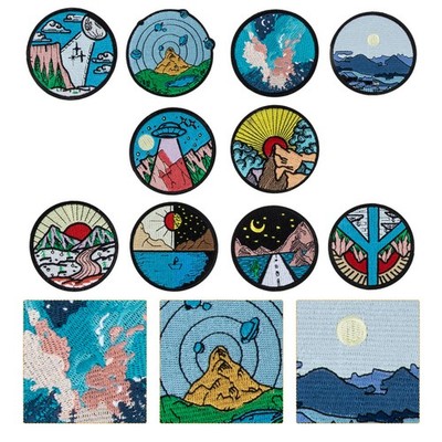 10 Pcs Kleiderflicken Patches Für Kleidung Gestickte Applikationen