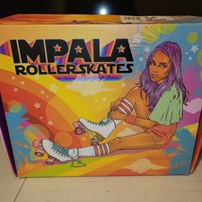 Impala Roller Skates Quad Women's Size 11 Aqua Rollerskate W/Box Vegan