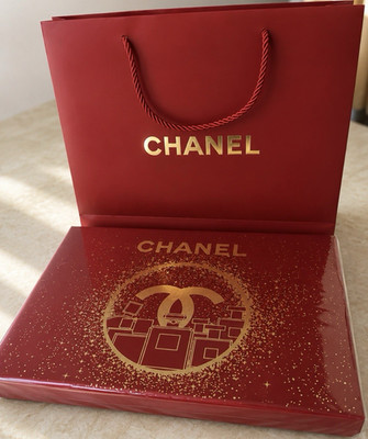 CHANEL Perfume Gift Set Red Box 12 Mini Bottles Multicolor Collection
