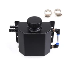 RASTP Universal 1L Coolant Overflow Tank, Aluminum Coolant Radiator... Fast Ship