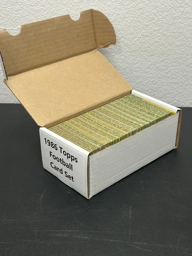 1986 Topps Football Cards Complete Set  1-396 w/ Jerry Rice Steve Young RC's