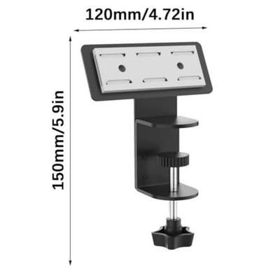 Schreibtisch Seite Klemme Organizer verstellbar passend für 1 bis 5 cm Tische o