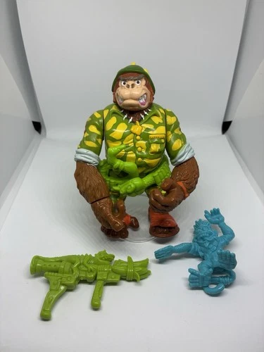 TMNT Action Figures Vintage SERGEANT BANANAS Used COMPLETE Good Condition 1991