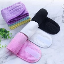 Adjustable Wide Hairband Spa Bath Makeup Wash Face Cosmetic Headband Women