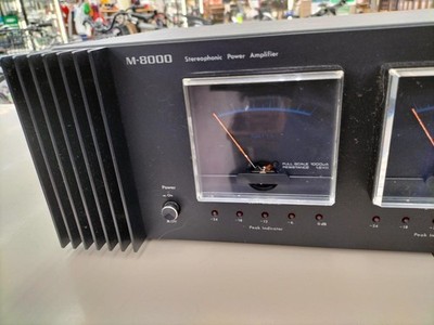 Onkyo M-8000 パワーアンプ 本体 Onkyo M-8000 Power Amplifier, Dual-Mono Design Hi-Fi Audio Vintage