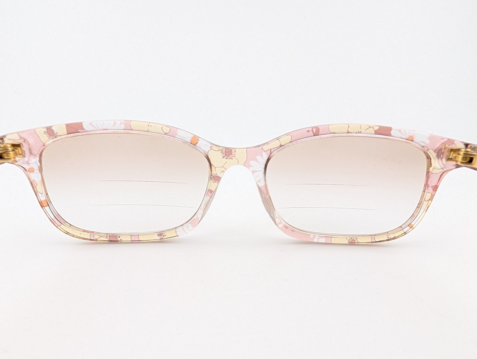 Coach Eyeglasses, Frames Only, HC 6174 5695, 52-17-140, Transparent Pink Floral thumbnail 11