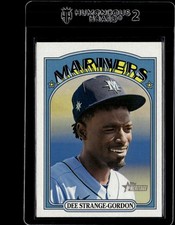 2021 Topps Heritage #486 Dee Strange-Gordon SP