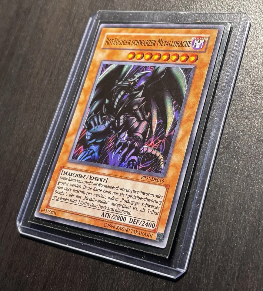 Yu-Gi-Oh! Rotäugiger Schwarzer Metalldrache PP01 Super Rare Near Mint - Bild 2 von 4