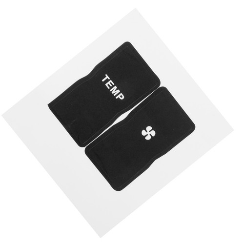Repair Sticker Sticker Set Black Control Switch Button Direct Replacement Front - Picture 3 of 12