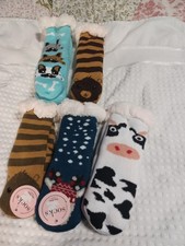 5 Cozy Animal-Themed Kids Socks Set