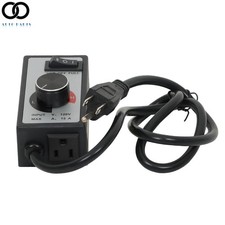 For Router Fan Variable Speed Controller Electric Motor Rheostat AC 120V New