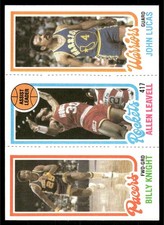 1980-81 Topps Billy Knight / Allen Leavell / John Lucas TL #96 / 104 / 120