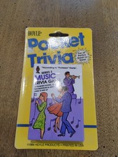Vintage According to Professor Hoyle 1984 Series 3 Music Trivia Game - New