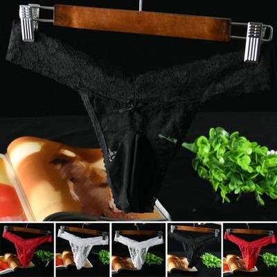Dessous Höschen Unterhose Unterwäsche Herren L~2XL Sexy T-Back G-String