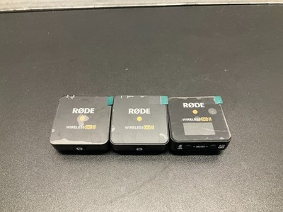 RØDE Rode Wireless Go II Dual Channel Wireless Microphone Audio System FOR parts