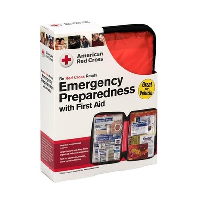 American Red Cross Officially Licensed Product, Large Deluxe Auto First Aid K...