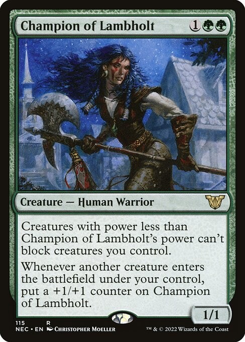 MTG Champion of Lambholt [NEC] #115 en