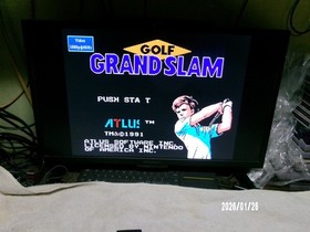 #809 Nes Nintendo Golf Grand Slam By Atlus CIB With Map/Poster