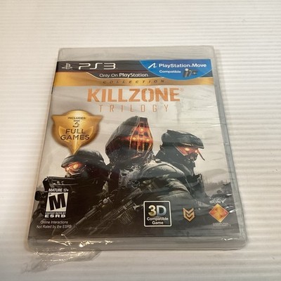Killzone Trilogy (Sony PlayStation 3, 2012) New Sealed Broken Case