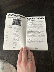 Sega CD Manual Only Third World War W/Reg Card