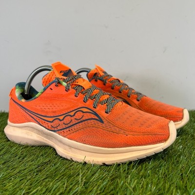 Saucony Turnschuhe Größe 7 Damen orange Kinvara 13 sportliche Walking-Laufschuhe