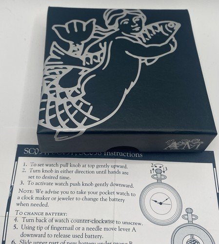 Authentic Models Savoy Pocket Watch White Star Line RMS Titanic USED WITH BOX - Picture 4 of 8