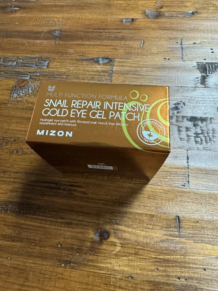 MIZON Snail Repair Intensive Gold Eye Gel Patch 60 Ct Multi Function Exp 2026 Foto 2 de 4