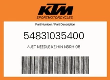KTM Genuine Jet Needle Keihin N8Rh 06 - 54831035400