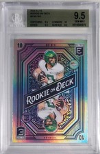 2024 Panini Donruss Elite - Rookie on Deck #6 Bo Nix Rookie Card BGS 9.5 GEM MT