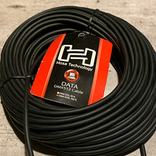Hosa Technology DMX-5100 DMX512 Cable 100 ft Black 5-Pin XLR Male to Female