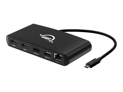 OWC 5 Port Thunderbolt 3 min-Dock 2 x HDMI features 2 4K60 USB 3